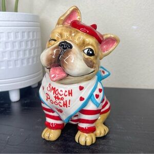 NEW Blue Sky 8” Valentines Day ‘Smooch for Pooch’ French Bulldog Figurine
